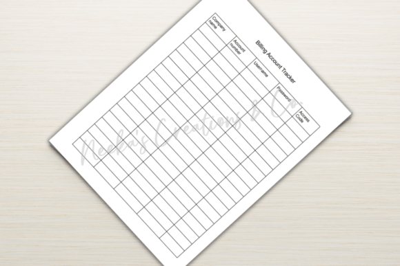 Download Billing Account Info Tracker - Premium Bundle