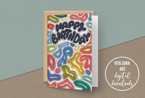 Download Printable Birthday Card, Happy Birthday - Premium Resources